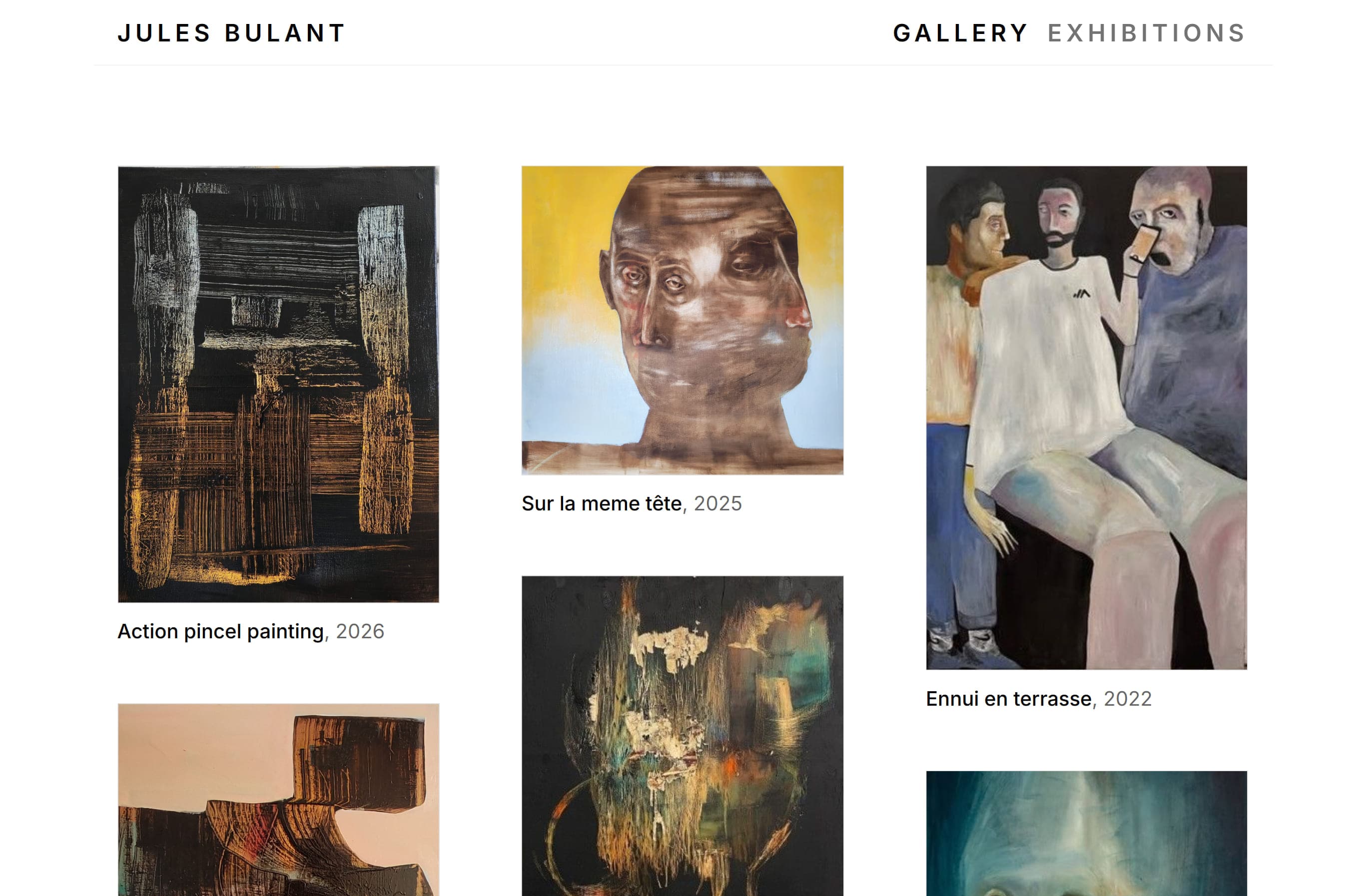 Portfolio Artistique — Nuxt 3 + Sanity CMS